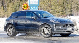 Rò rỉ hình ảnh Porsche Macan 2021 với nột thất hoàn toàn mới